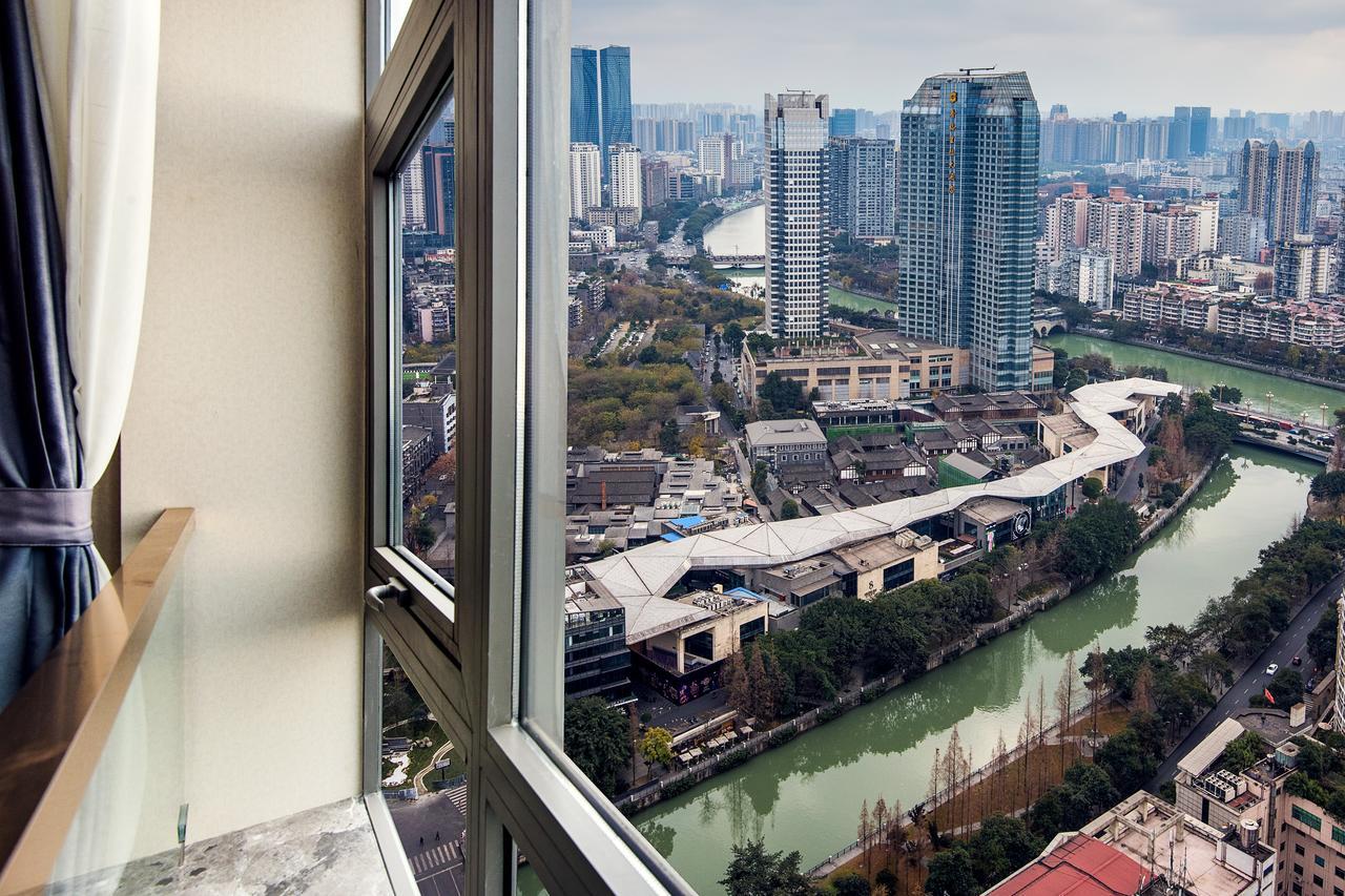 Chengdu Cloud Service Apartment Chunxi Taikoo Branch מראה חיצוני תמונה