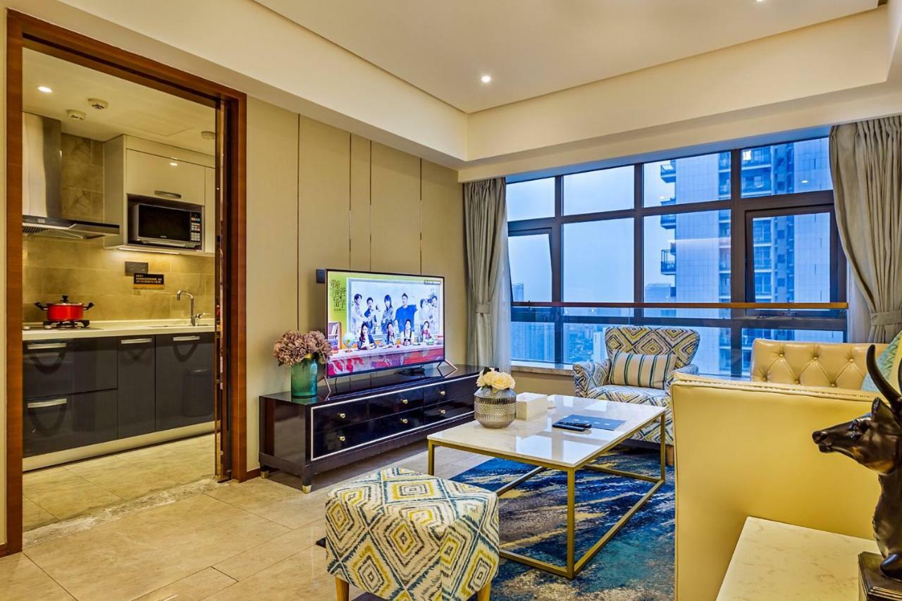 Chengdu Cloud Service Apartment Chunxi Taikoo Branch מראה חיצוני תמונה